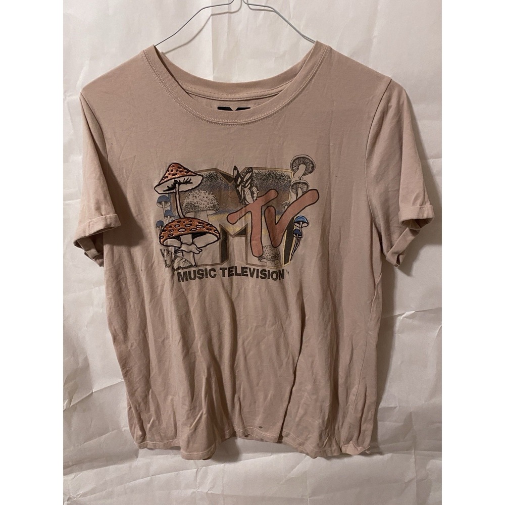 MTV Music Television mushroom graphic tee Size 1x